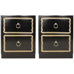 Dorothy Draper "España" Group Pair of Cabinets or Night Stands