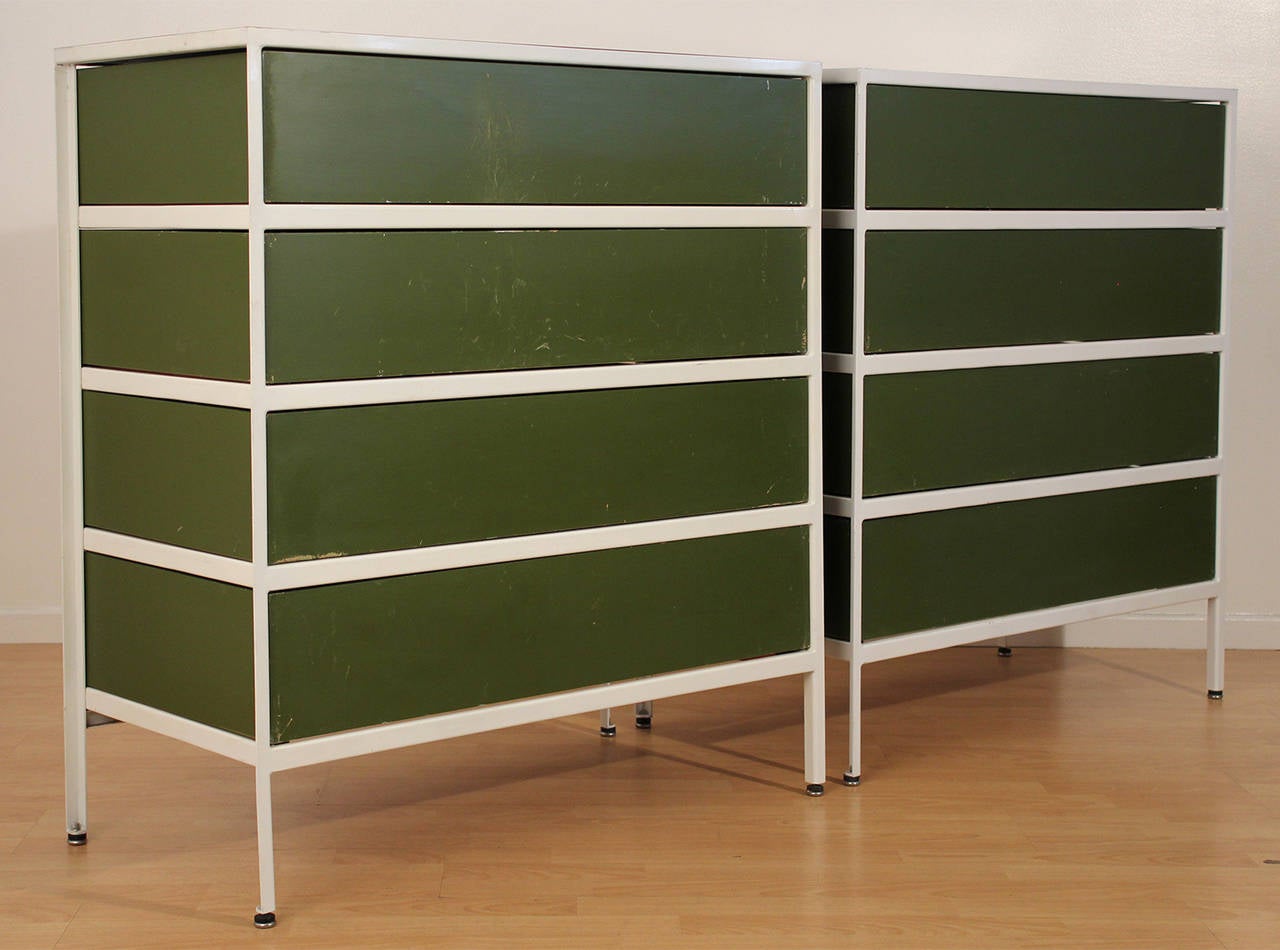 George Nelson for Herman Miller, Pair of Cabinets 1