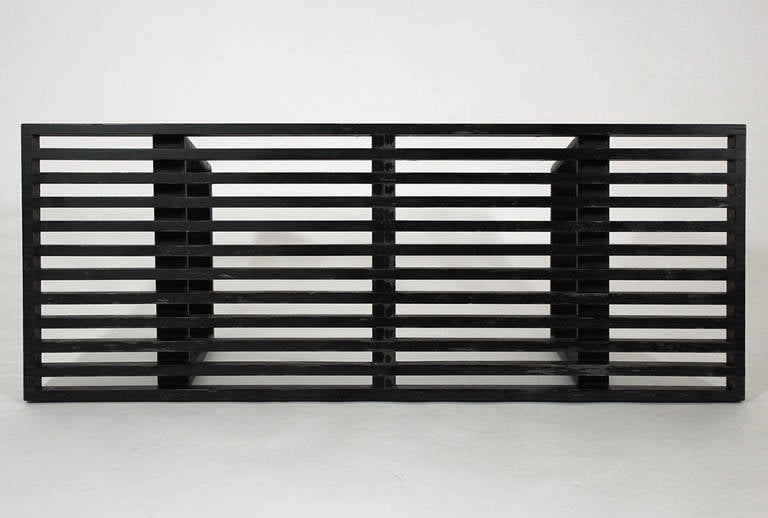 Mid-Century Modern Early George Nelson Bench