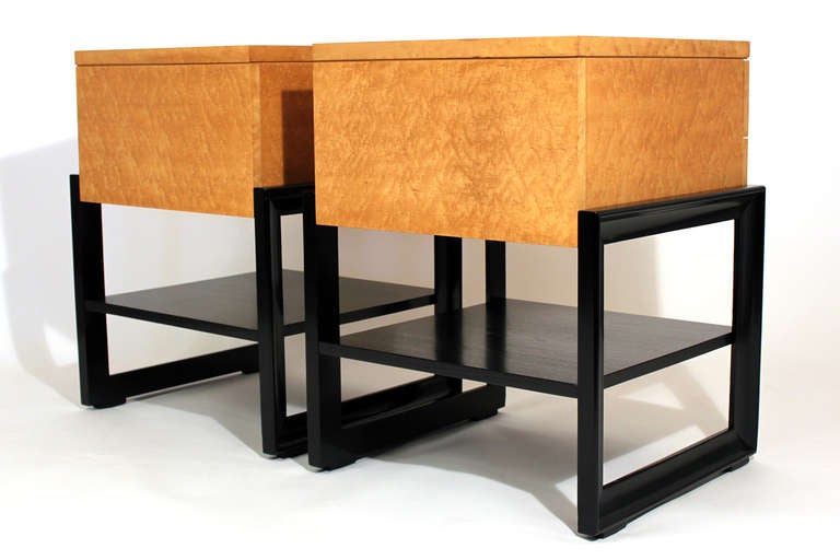 20th Century Renzo Rutili for Johnson Furniture End Tables