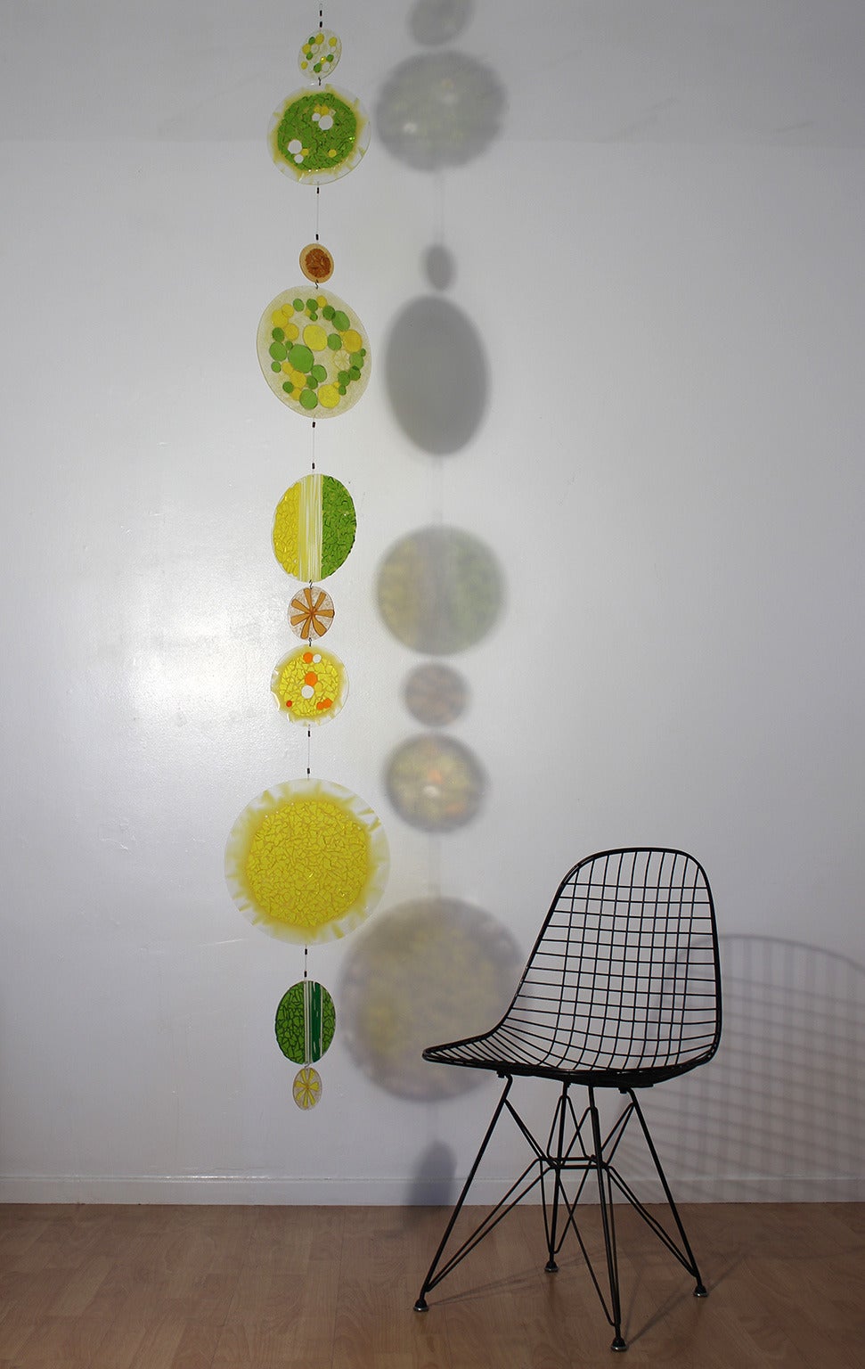 Scultura astratta in plastica degli anni '60