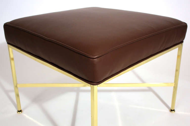 Mid-20th Century Paul McCobb Brass Stool