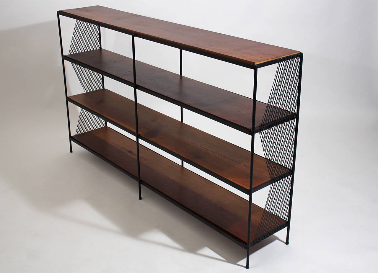 redwood bookshelf