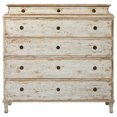 Swedish Five Drawer Chest