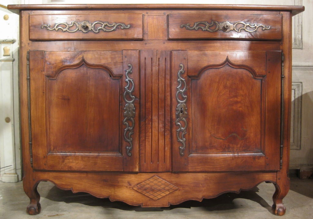 18c Louis XV Buffet with Ball and Claw Foot