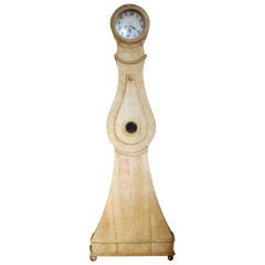 Antique 19c Gustavian Tallcase Clock