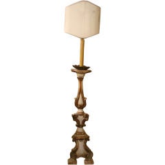 18c Italian Fragment Converted to a Floor Lamp