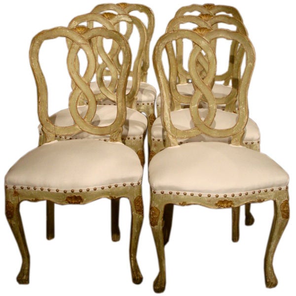 Venetian Set of 6 Chairs