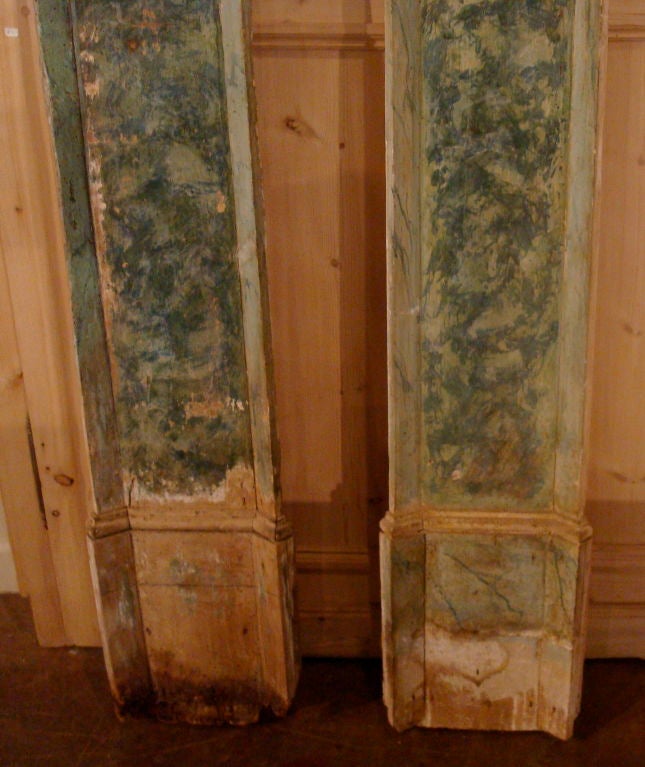 18th Century Italian Pair of Fragment with Sconces
