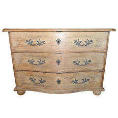 18c German Painted Commode