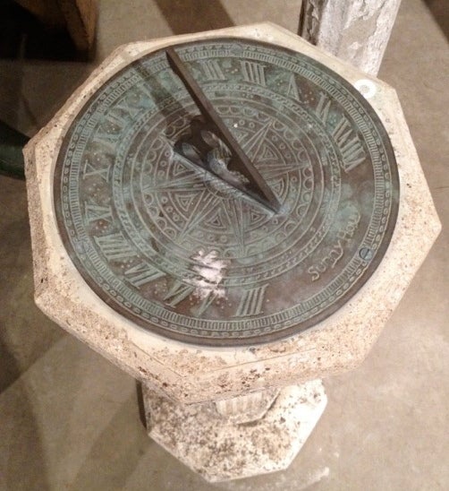 Vintage Sundial at 1stdibs