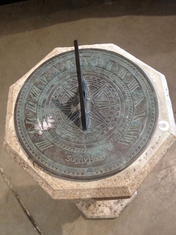 Vintage Sundial at 1stdibs