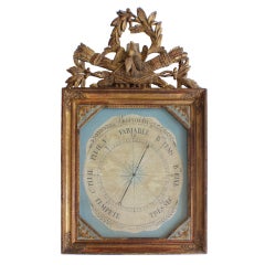 18th Century French Louis XVI Barometer