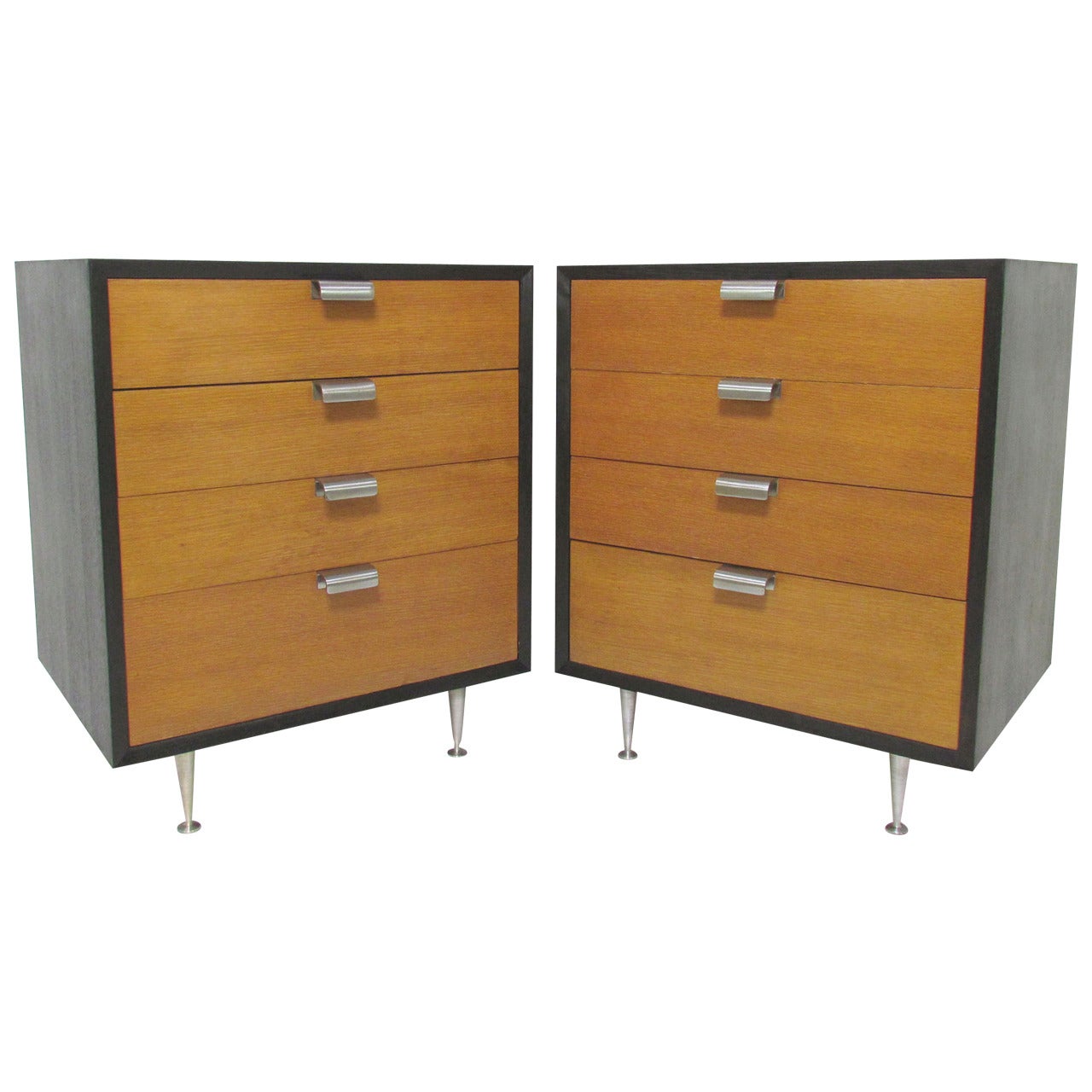 Pair of George Nelson Nightstands or Chests for Herman Miller
