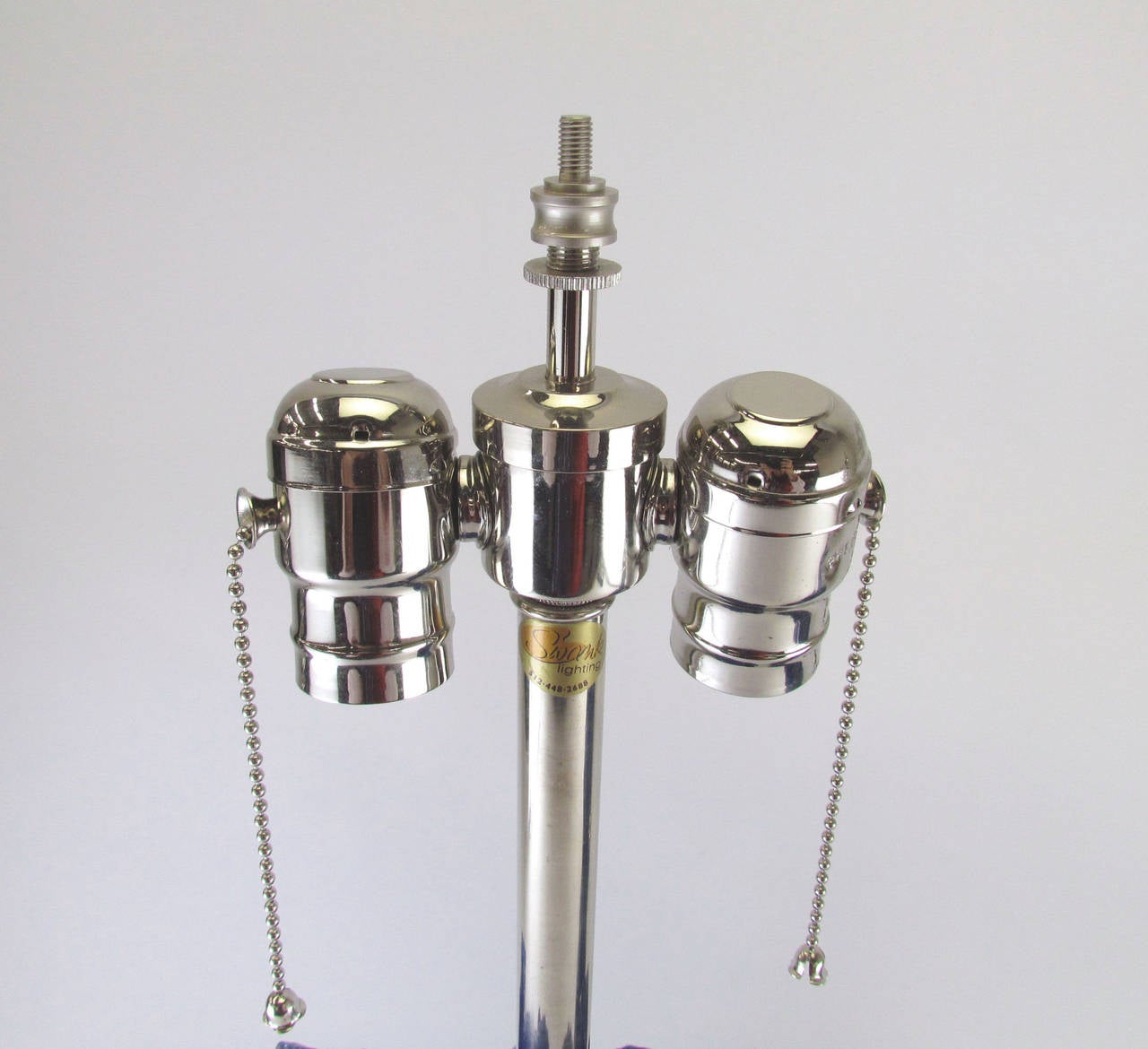 Pair of Rock Candy Glass Table Lamps by Swank Lighting at 1stDibs