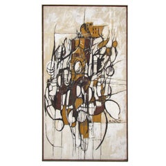 Abstract Painting by Joe Hartnett circa 1960s