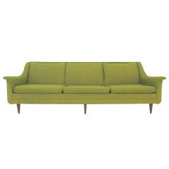 Mid-Century Danish Modern Three Seat Sofa ca. 1960s