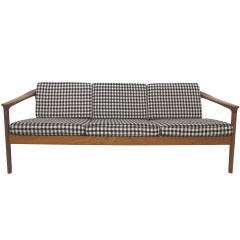 Danish Modern Teak Sofa by Folke Ohlsson for Dux, ca. 1960s