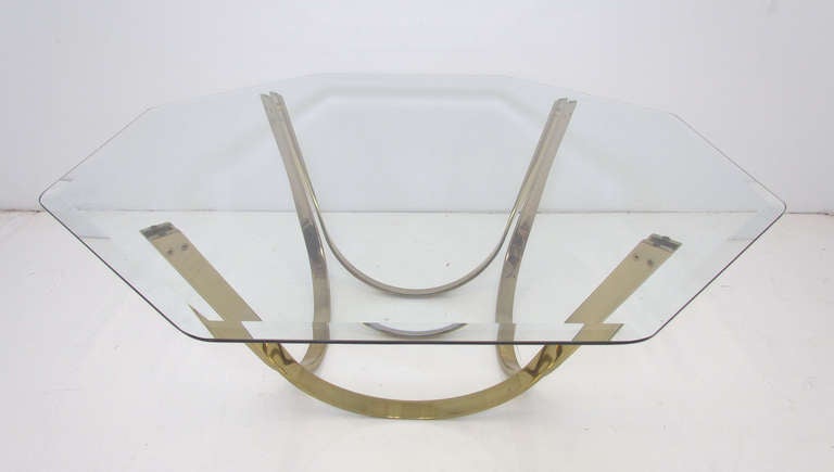 Late 20th Century Roger Sprunger for Dunbar Sculptural Coffee Table