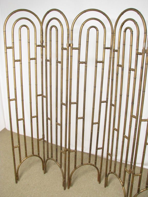 Art Deco Panelled Screen Room Divider ca. 1930s