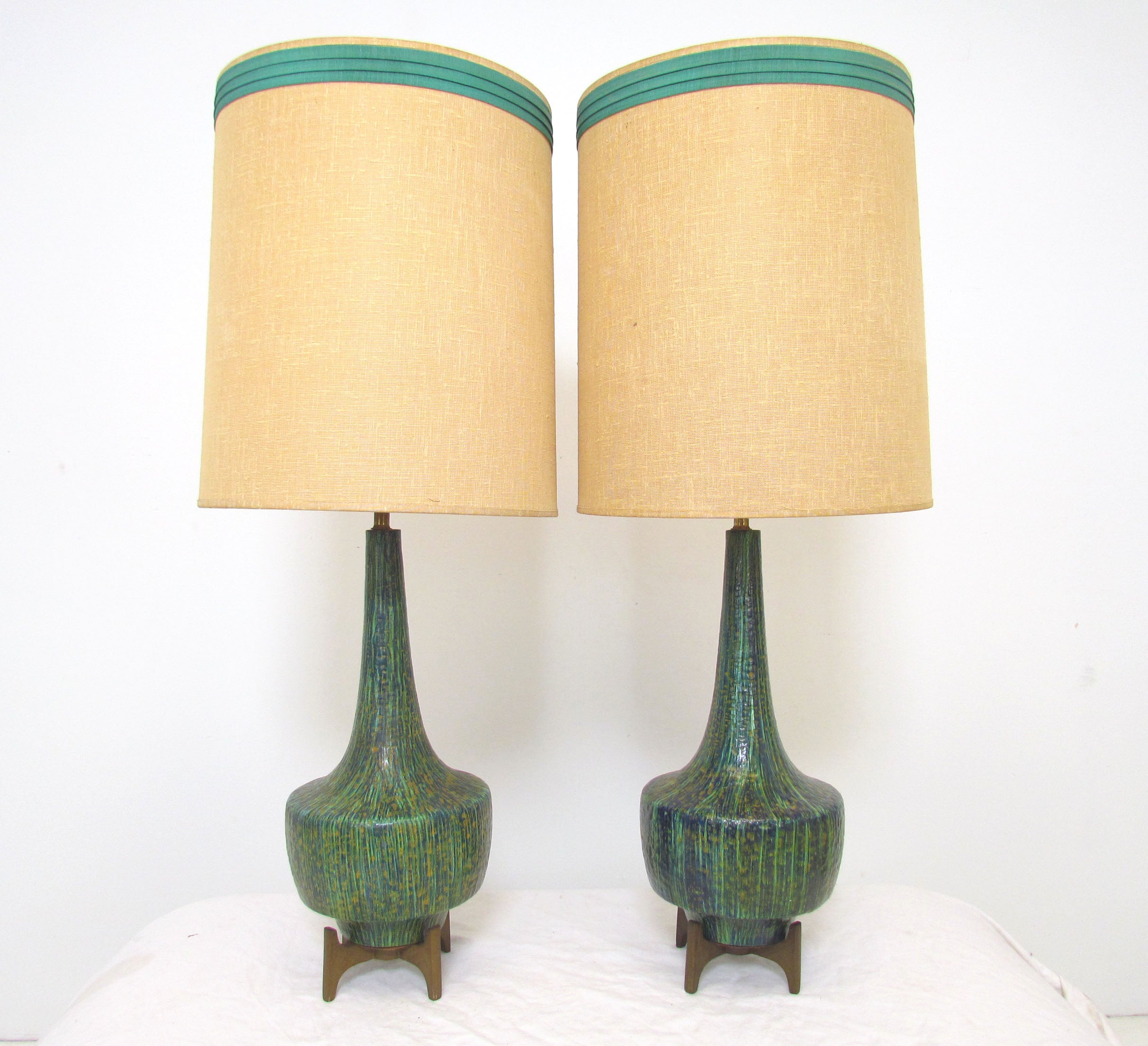 Pair of Mid-Century Modern Table Lamps ca. 1960s