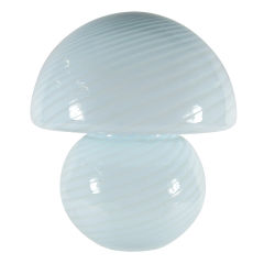 Murano Glass Mushroom Lamp by Venini, Italy