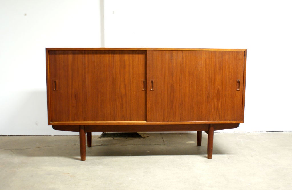 Danish Teak Cabinet by Borge Mogensen for Soborg, ca. 1960s
