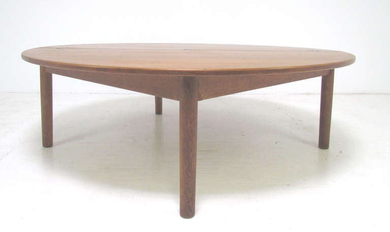 Danish Teak Folding Coffee Table by Poul Volther for Frem Rojle 3