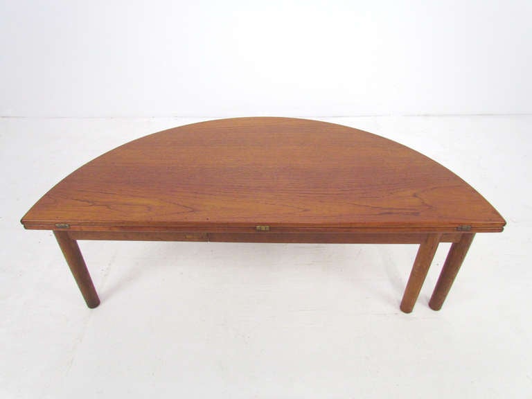 Mid-20th Century Danish Teak Folding Coffee Table by Poul Volther for Frem Rojle