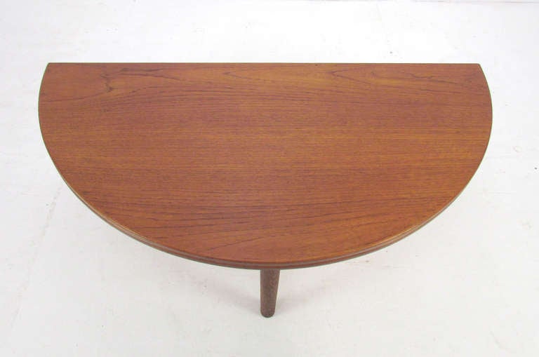 Danish Teak Folding Coffee Table by Poul Volther for Frem Rojle In Good Condition In Peabody, MA