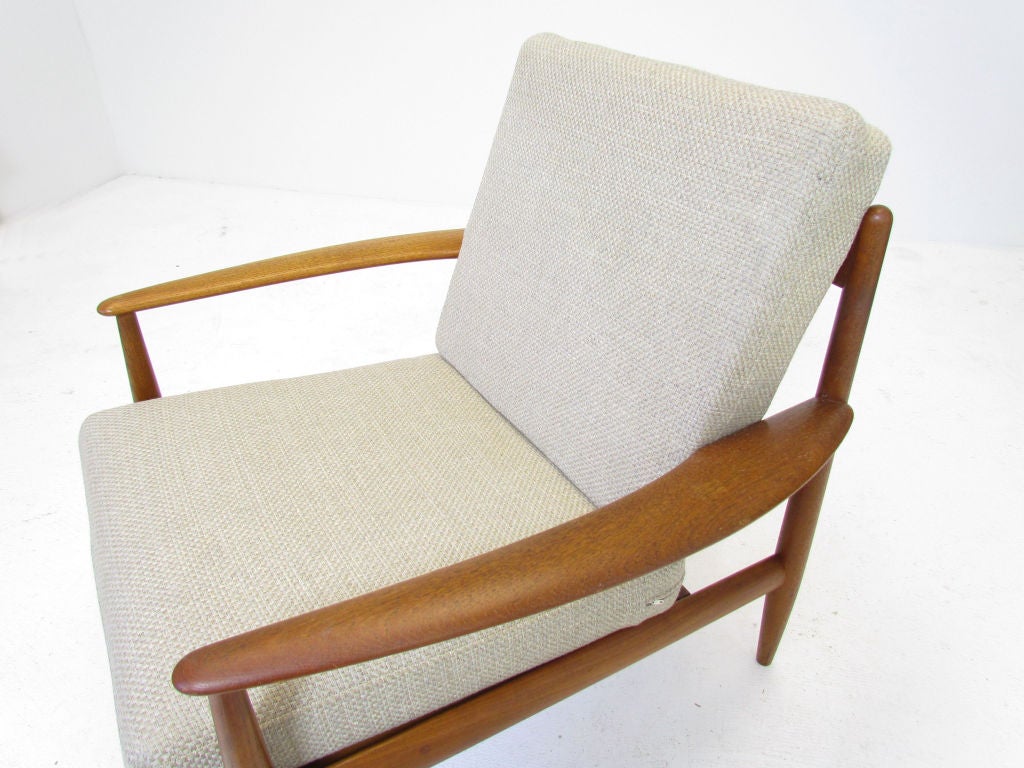 Danish Teak Lounge Chair by Grete Jalk for France & Daverkosen 2