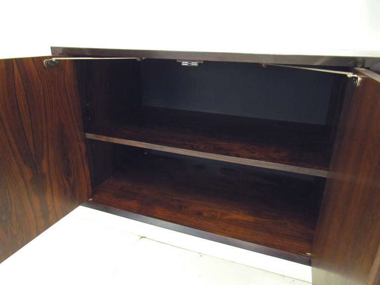 Danish Rosewood Wall Mounted Cabinets by Cado ca. 1960s 2