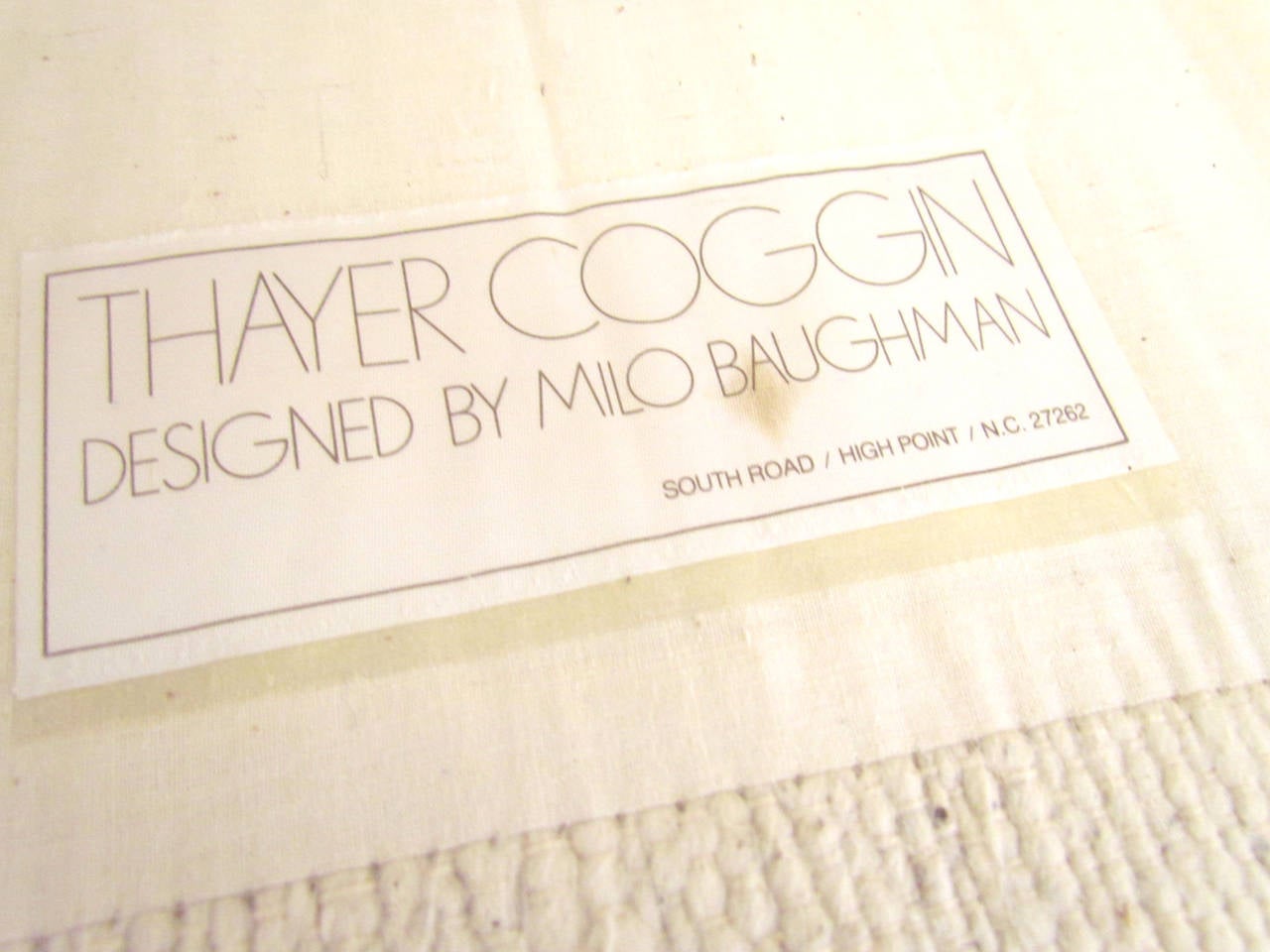 Modernist Milo Baughman Floating Tuxedo Three-Seat Sofa with Walnut Base In Good Condition In Peabody, MA