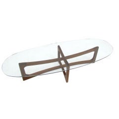 Mid-Century Sculptural Coffee Table by Adrian Pearsall ca. 1960s