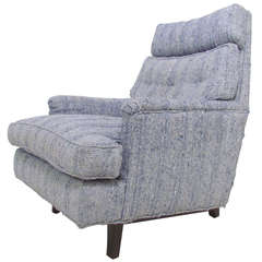High Back Lounge Chair by Edward Wormley for Dunbar