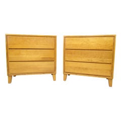 Pair of Bed Side Chests by Russel Wright for Conant Ball
