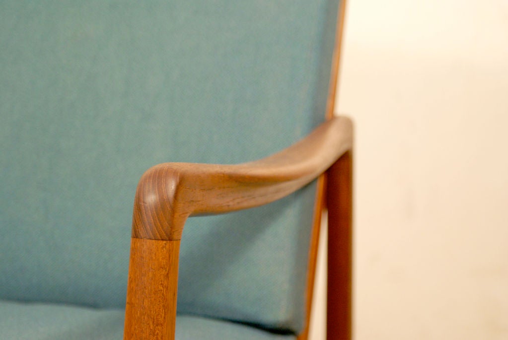 Danish Teak Rocking Chair by Ole Wanscher 6