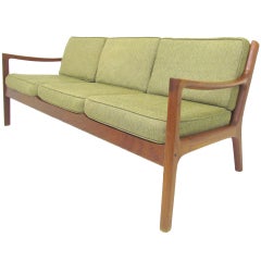 Danish Teak Sofa by Ole Wanscher for France and Son ca. 1960s