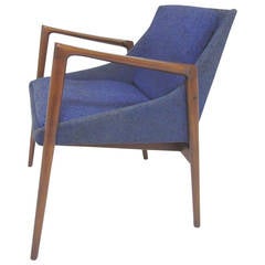 Danish Lounge Chair by Ib Kofod-Larsen for Selig