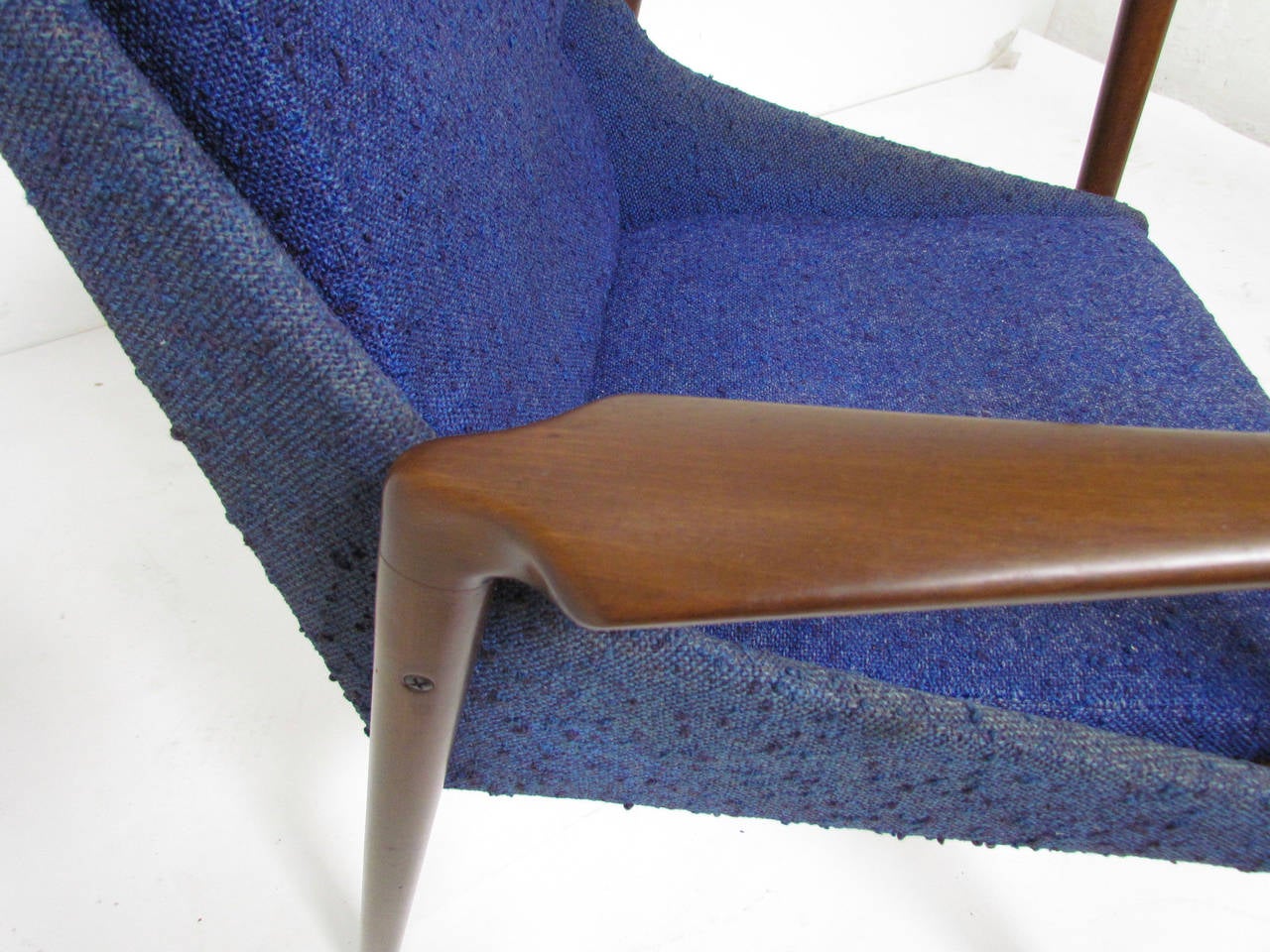 Upholstery Danish Lounge Chair by Ib Kofod-Larsen for Selig