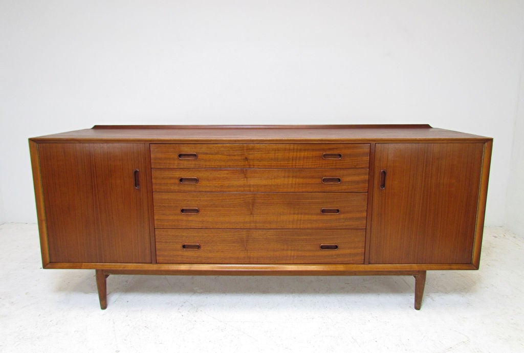 Danish Teak Sideboard by Arne Vodder, a George Tanier Selection