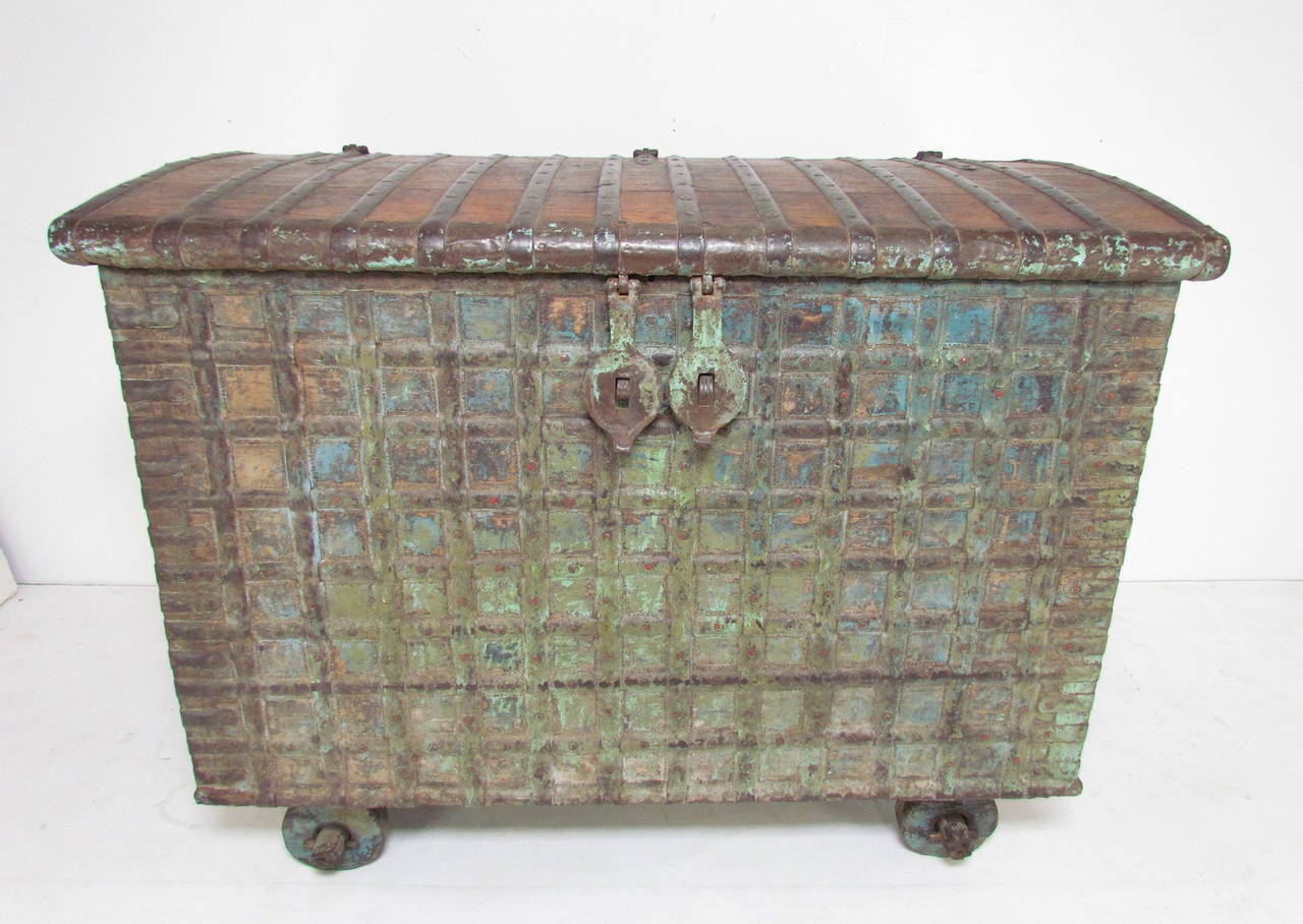 antique indian dowry chest