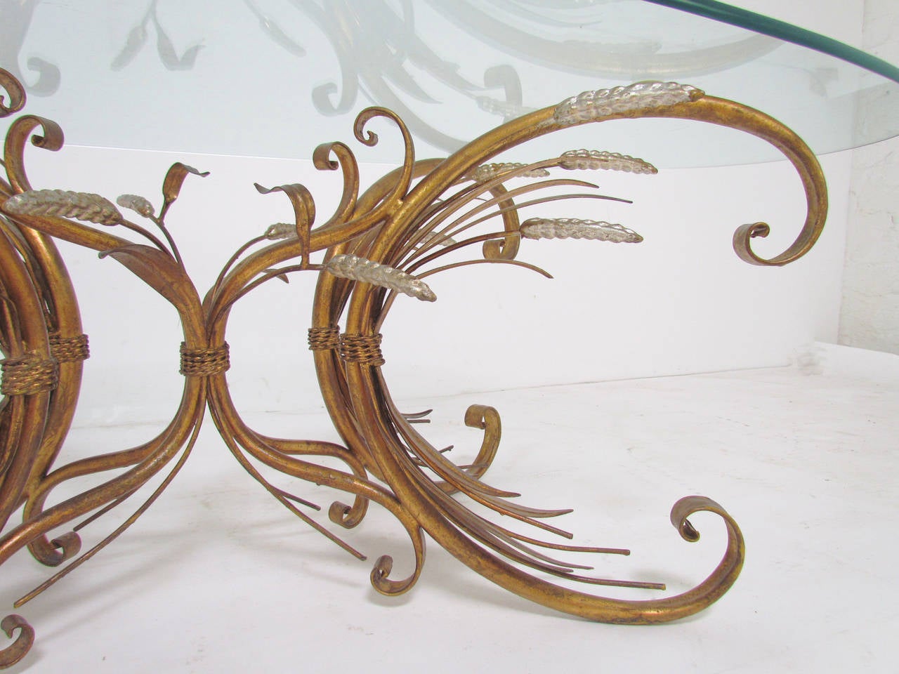 Italian Gilt Scroll Form 