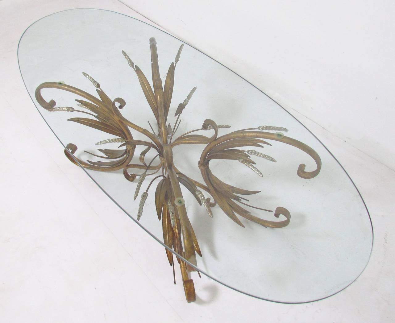 chanel glass table