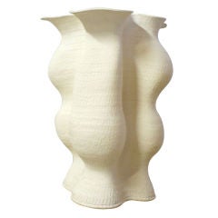 Pinch and Coil  Modernist Studio Pottery Vessel by Guy Dawson