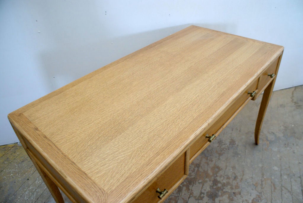Late 20th Century Modernist Mid-Century Writing Desk by McGuire