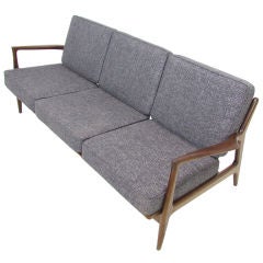Danish Modern Three Seat Sofa by Ib Kofod-Larsen, ca. 1960s