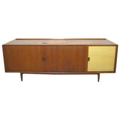 Rare Danish Teak Console Sideboard By Arne Vodder for Sibast