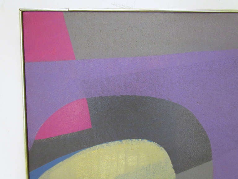 Abstract oil titled 