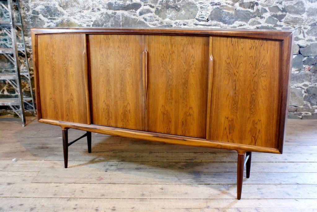 Mid-20th Century Danish Modern Rosewood Cabinet by Oman Junn